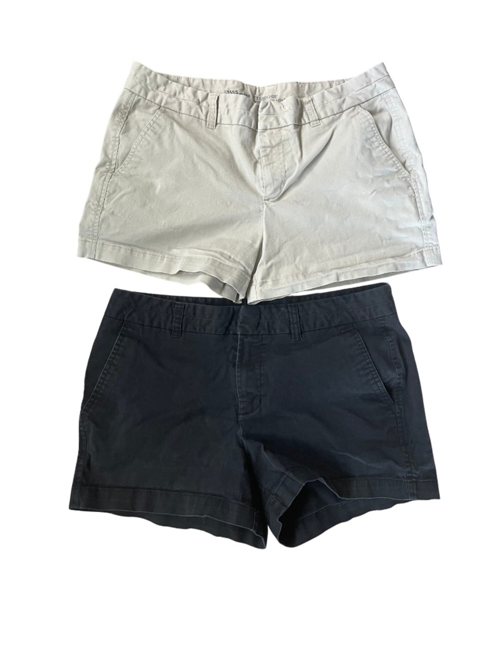 2 Pairs! Khakis by Gap City 3" Women's Shorts